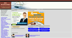 Desktop Screenshot of abcinversiones.com